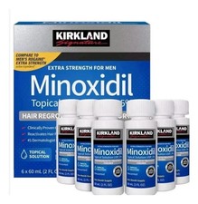 Kirkland Minoxidil 5% Extra Strength Men 6 Month Supply Hair Regrowth Treatment picture