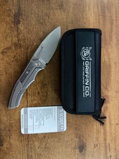 Griffin Scout F3-Stonewash Titanium-Marble Carbon Fiber Inlay-MagnaCut Blade picture