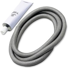 Whole Parts Dryer Door Seal Part# W10906683 - Replacement and Compatible with So picture