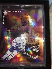 Auston Matthews Signed Emanate Peach Lemonade Short Edition. Fanatics Coa picture