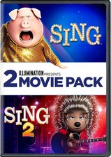 Sing / Sing 2 DVD Matthew McConaughey NEW picture