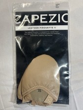 Capezio Women's Leather / Canvas Pirouette II Dance Shoes Nude Size Extra Small picture