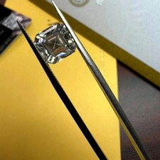 5 Ct CVD Diamond Natural D Color VVS1 Certified Asscher Cut Loose Lab Grown picture