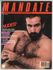 Mandate 1983 Bruno 12p, Naakkve, Len Tavares Zak Drummer 98p Gay Magazine M39691 picture