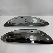 NOS Yamaha Side Cover Set YG5 68-69 207-24139-00-93 & 207-24129-00-93 Genuine picture