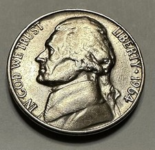 Very rare 1964 Nickel Mint Mark in the reverse. Many errors picture