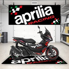 Garage Mat Pit Workshop Heavy Duty TPR Antislip Rug For Aprilia V4 V2 picture