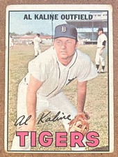 1967 Topps Baseball #30 Al Kaline Detroit Tigers picture