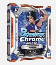 2026 BOWMAN CHROME BASEBALL MEGA BOX (36 Cards) MLB Brand New Sealed Presale QTY picture