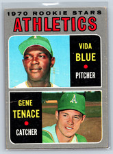 1970 Topps - 1970 Rookie Stars Vida Blue, Gene Tenace #21  picture