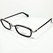 KIO YAMATO KT-395 U col.92 Men's Eyeglasses Frames in Black - Authentic New picture