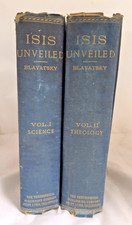 1906 Isis Unveiled H.P. Blavatsky 2 Vol Set Point Loma Theosophy Occult picture