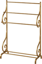 Anna Metal Floor Stand, Antique Gold picture