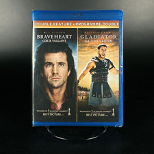 Braveheart / Gladiator - Double Feature (Blu-ray) *NEW/SEALED*  picture