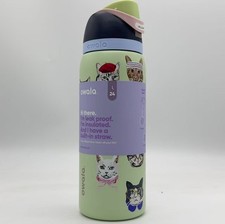 Owala 32oz FreeSip Water Bottle Cat Collage Catwala Urban Outfitters Exclusive picture