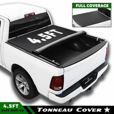 4.5FT Soft Roll-up Tonneau Cover FIT 2022-2026 Ford Maverick Bed Cover picture