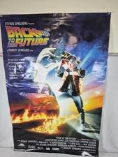 Vintage Back To The Future 1985 STUDIO-STY MOVIE POSTER MICHAEL J. FOX picture