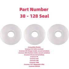 3Pcs 38-128 Valve Seal Fits Crosman 357 38T/C 99 454 500 1008 1077 SSP250 Airgun picture