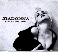 Madonna – Crazy For You 1991 UK CD, Single, Picture CD EXCELLENT picture