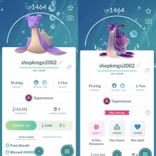 Shiny Gigantamax Lapras--20k dust or P T C picture
