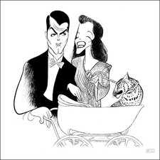 Al Hirschfeld Hand Signed Lithograph 