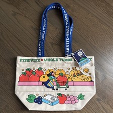 Fish Wife x Whole Foods Market Medium Tote Bag — New with tags picture