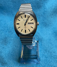 Vintage 1974 Bulova Automatic Day-Date Watch – N4 Swiss Made – Cushion Case picture