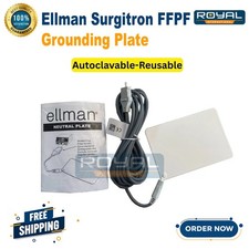 Ellman Surgitron 4.0 Dual RF 120 IEC Neutral Plate with Cable Autoclavable CE picture