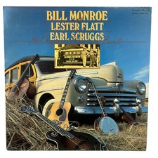 Bill Monroe with Lester Flatt and Earl Scruggs - The Original Bluegrass Band VG picture