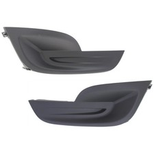 Fog Light Cover Set For 2013-2015 Nissan Altima Front Driver and Passenger Black picture