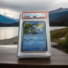 Pokemon Squirtle #048 (Cosmos Holo) 048 SVP: 151 Poster Promo PSA 8 nm-mt EN picture