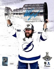 Nikita Kucherov autographed signed 8x10 photo NHL Tampa Bay Lightning JSA COA picture