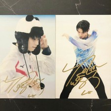 Hanyu Yuzuru Signed Photo Autographs Collectibles 6 inch handwritten 羽生结弦 picture