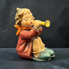 Vintage Goebel Hummel #391 Girl With Trumpet Figurine Made in W Germany 3 Inch picture