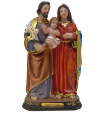 Sagrada Familia Y1023-5 Estatua de Resina 5 Inch New  picture