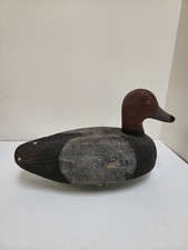 Vintage Elmer Jerome Red Head Duck Decoy Saginaw Bay picture