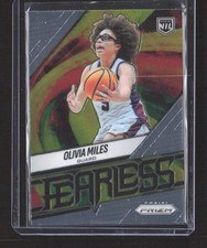 2025-26 Panini Prizm - Fearless Olivia Miles #24 (RC) picture
