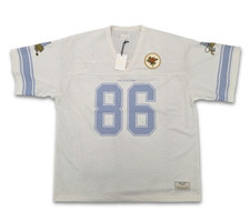 NWT Aime Leon Dore Team Football Jersey 86 Cream Blue  Men's XL FW22 picture