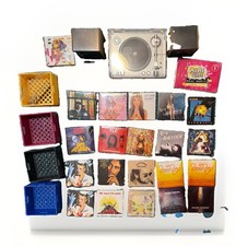 MGA's Miniverse Real Music Record Player +  Complete Series 1 Set Of 20 Records picture