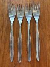 4pc Vintage WMF Cromargan Germany Laurel Stainless Flatware Dinner Forks picture