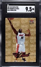 2007 Fleer Ultra (Pop 1 None Higher) - Shaquille O'Neal Gold Medallion SGC 9.5 picture