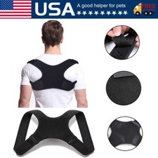 Back Posture Corrector Shoulder Straight Support Brace Belt Therapy Men Women picture