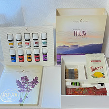 Young Living From Our Fields To Your Family Oils Set 10x5ml Seed to Seal Box picture