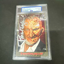 Robert Englund - 2021 Autographs PRINT Freddy Silver 1/1 Auto PSA/DNA 85894505 picture