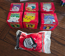 Burger King Pokemon 1998 Limited Edition Pokeball Gold Cards picture