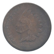 1877 Indian Head Cent *8832 picture