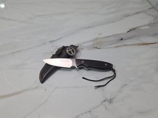 Boker Argentina T6MOV Stainless Jerry Lairson Fixed Blade Knife Blaser Logo Rare picture