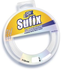 Sufix 688 Superior Monofilament Leader Clear Pick 20 30 40 lb test 110Yd Line picture