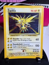 Pokémon TCG Zapdos Base Set 16/102 Holo 1999-2000 Wizards Base Set Copyright... picture