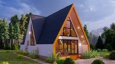 A frame house plan [2 bedrooms] picture